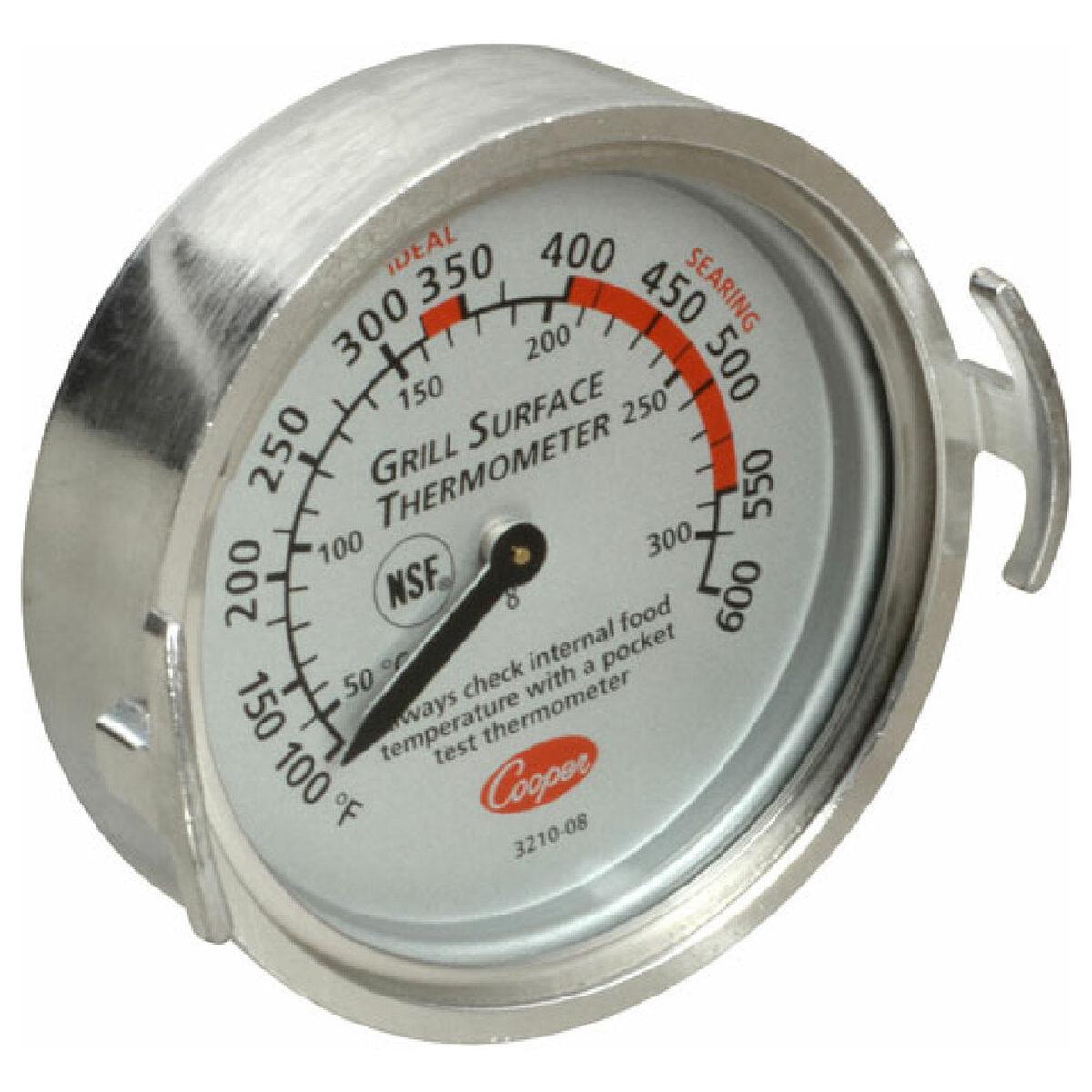 AllPoints 3210-10-3 -LOGO Grill Surface Thermometer Stainless Steel 2-1/2 Inch