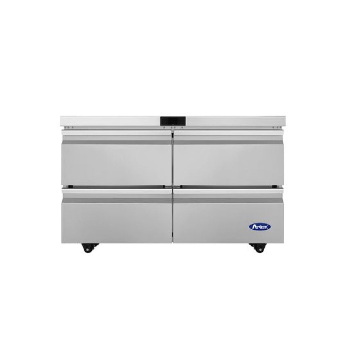 Atosa AUR48D4 48.25″ Solid 4-Drawer Undercounter Refrigerator – 12.2 Cu. Ft.