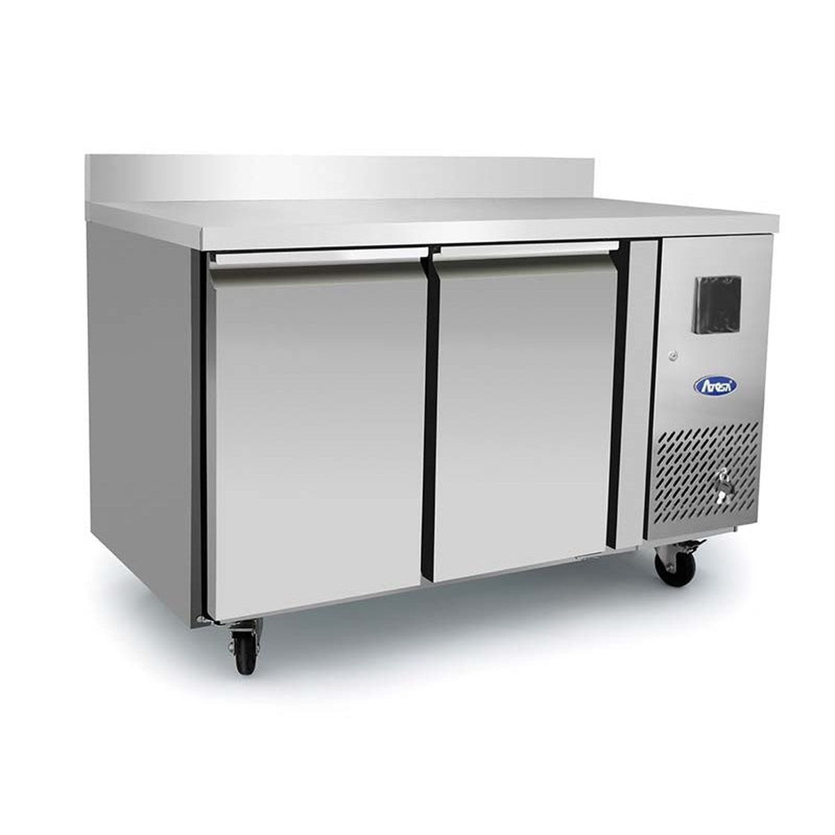ATOSA R-EPF3422GR13BS 2 DOOR COUNTER FRIDGE GN1/1 1360MM UPSTAND