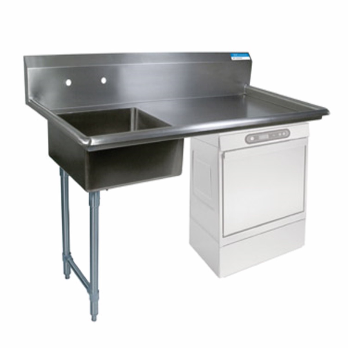 BKUCDT-60-L-P-G | 60′ | Dishtable, Soiled, Undercounter