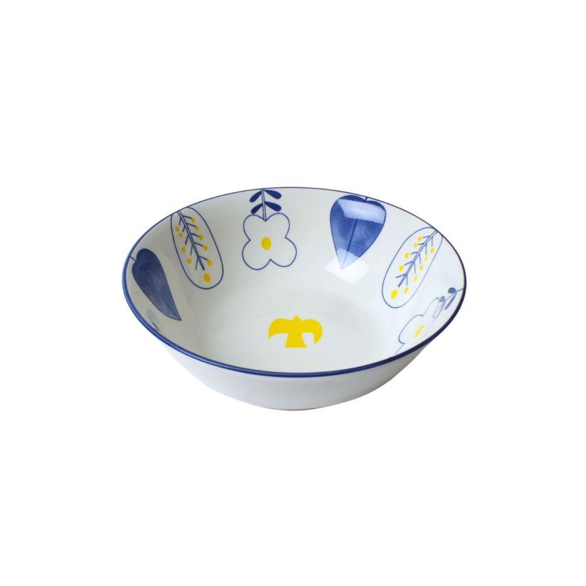 Bowl Soup Yellow/Blue A