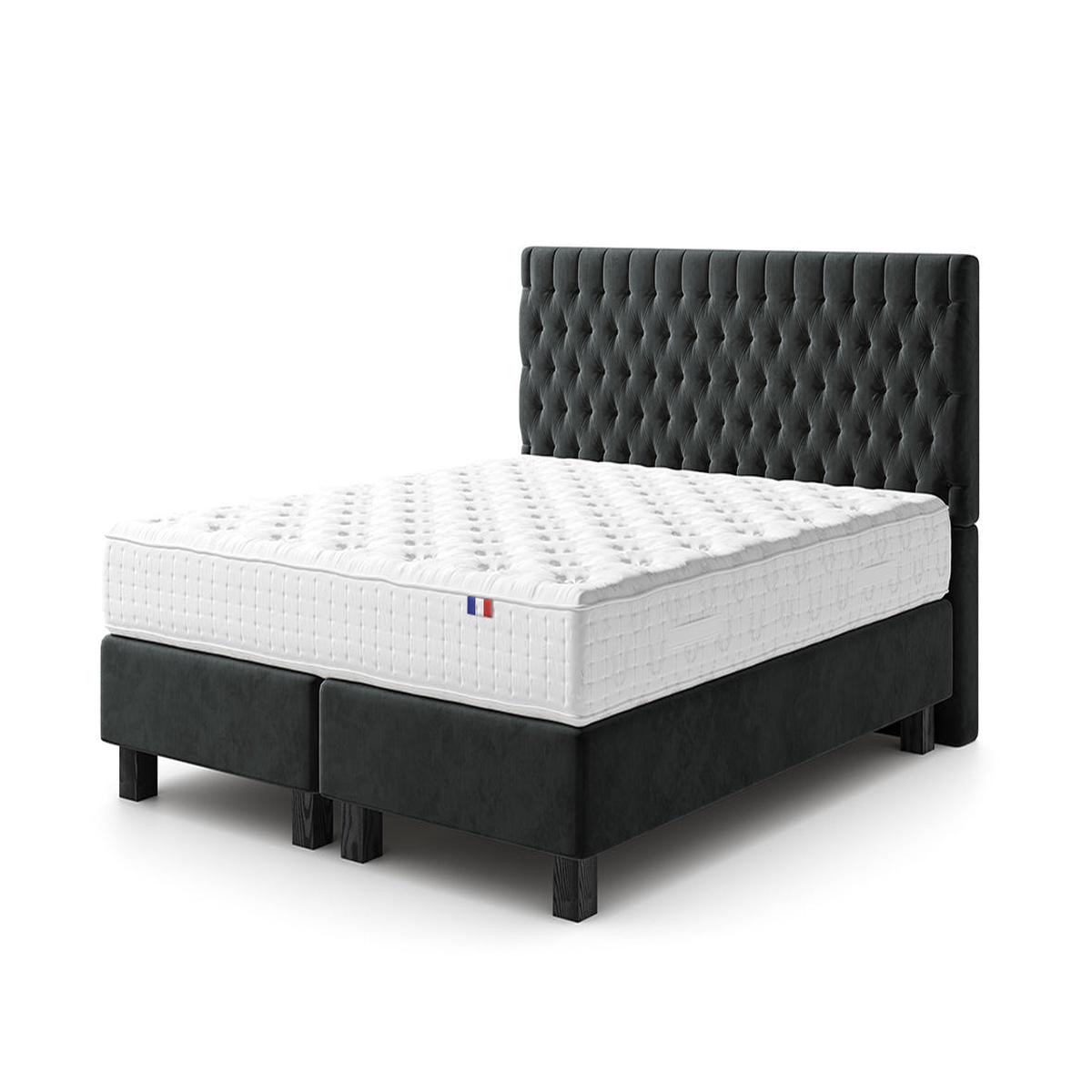 Boxspring Chesterfield – 180 x 200 cm | Anthracite