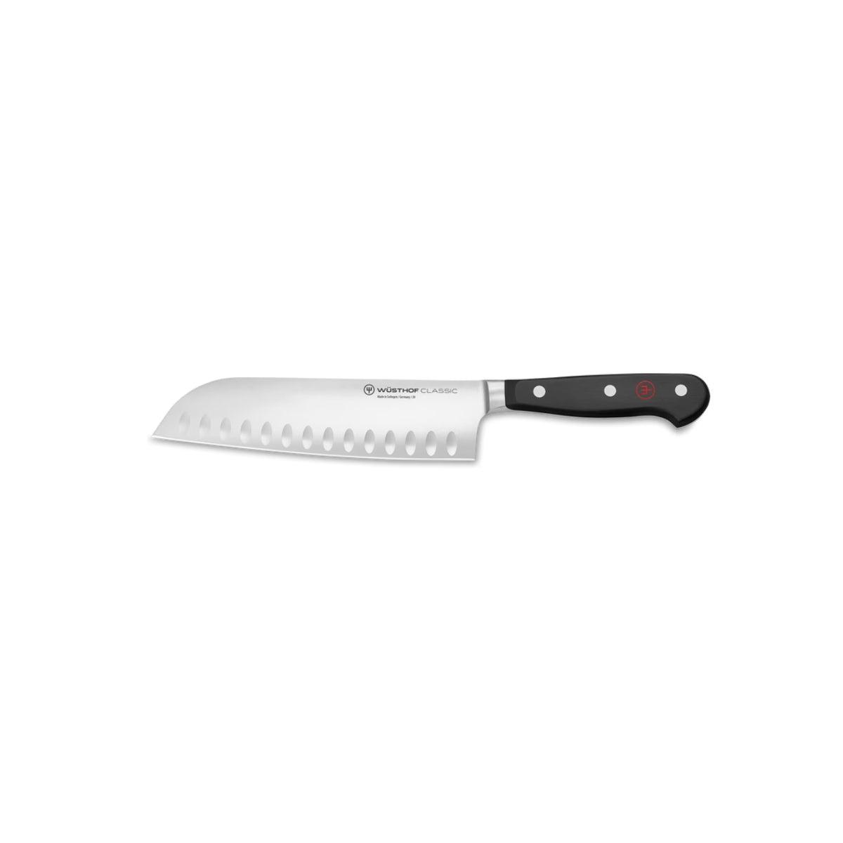 Classic Santoku With Hollows 17cm