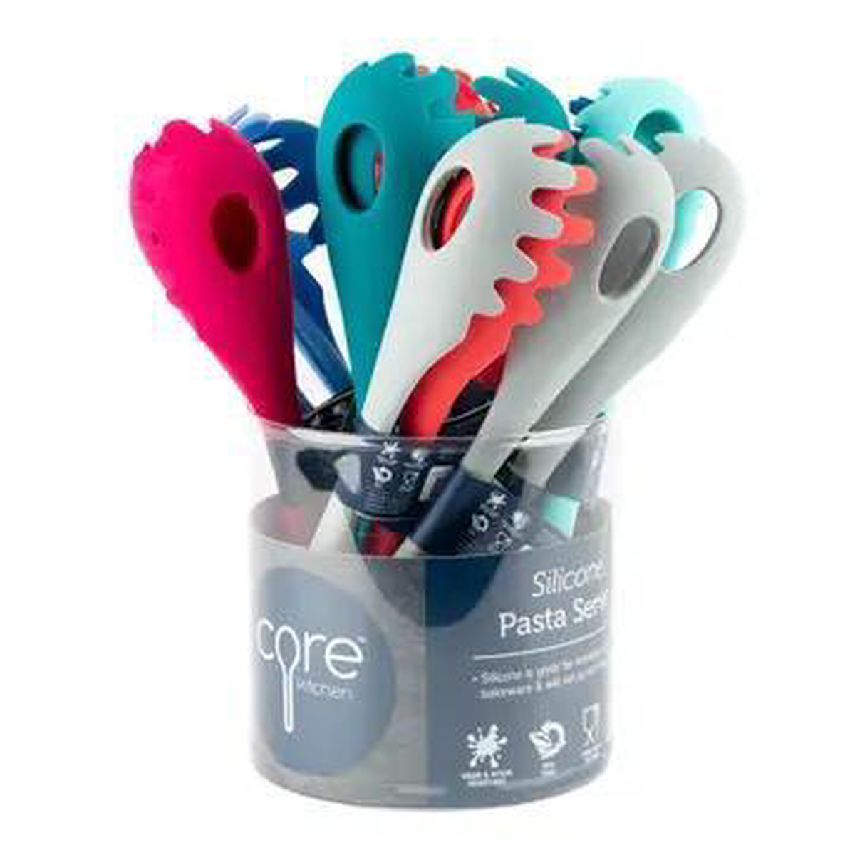 CORE KITCHEN Silicone Pasta Server
