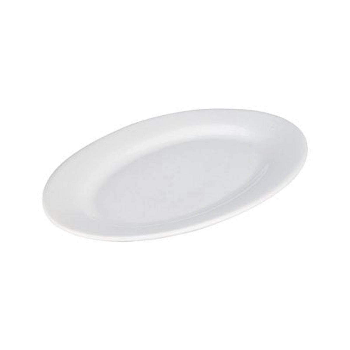 DISC.- BISTRO OVAL PLATTER 14″