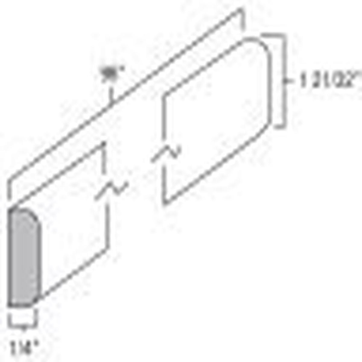 Espresso Shaker 8′ Batten Molding
