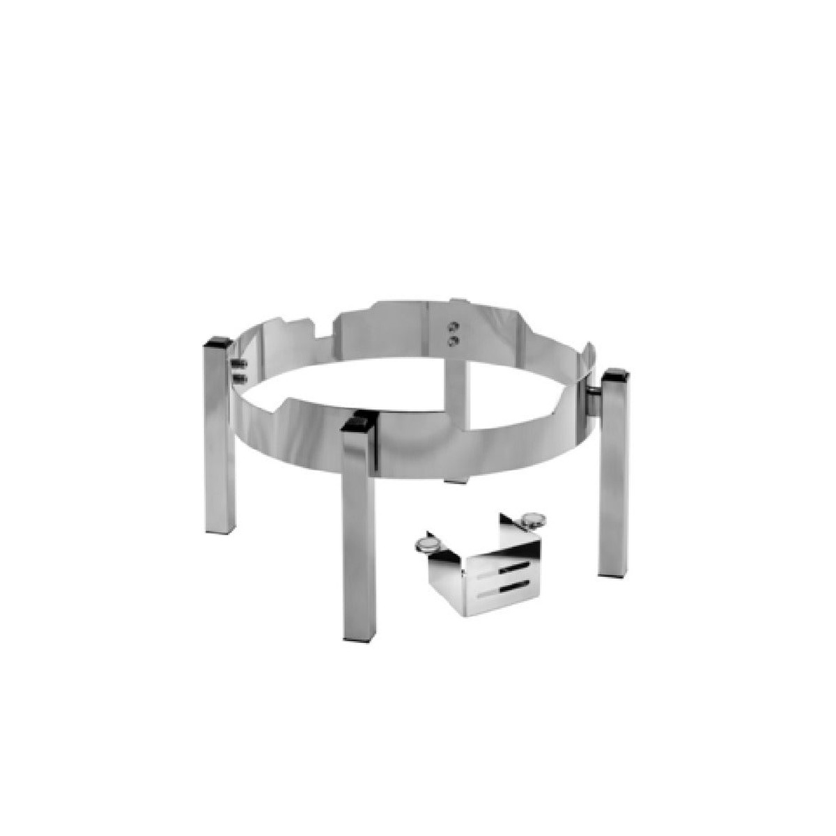 FOH BCH037BSS18 Smart Buffet Ware Smart W Stackable Chafer Base 4.75 Qt.