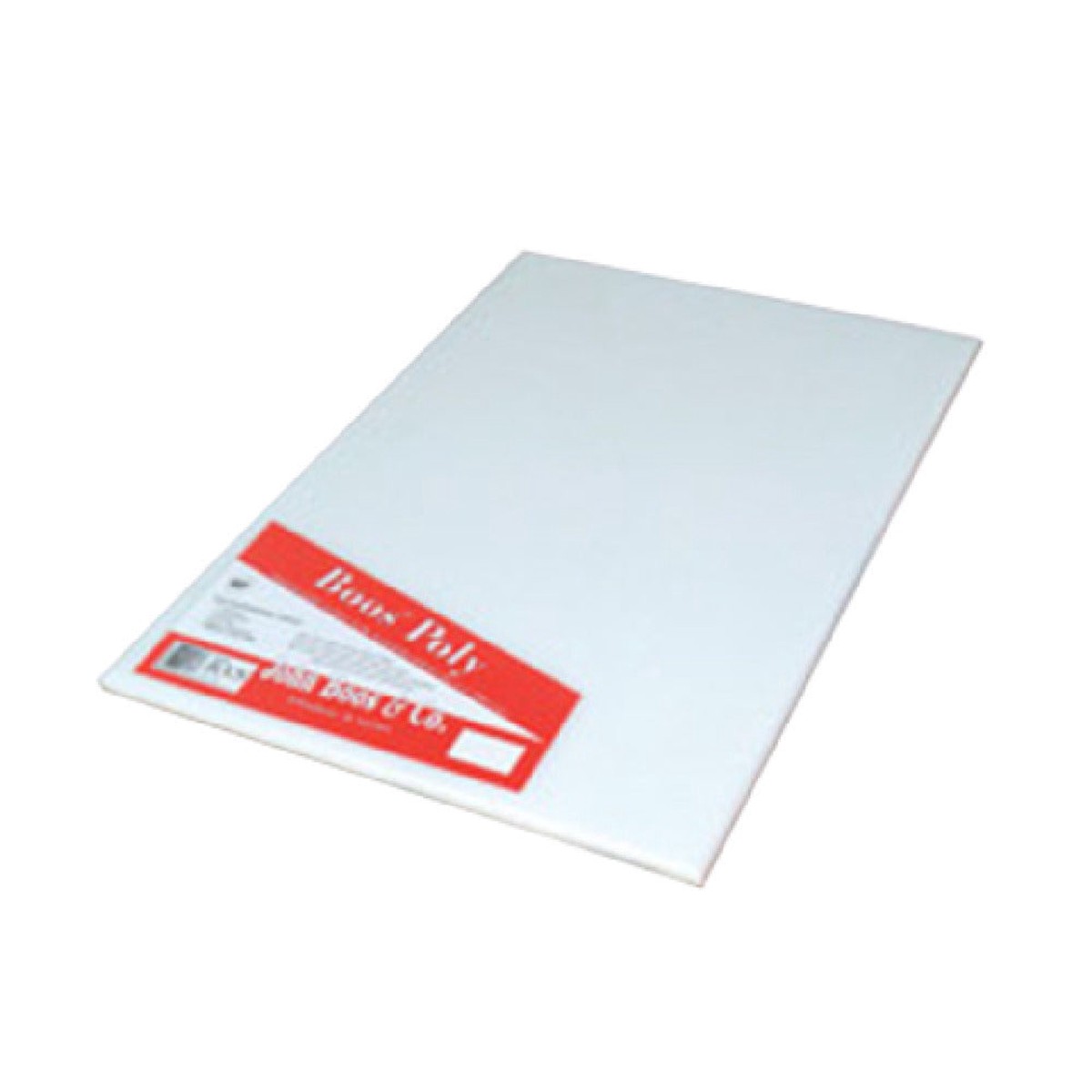 John Boos P1095N 30 Inch Reversible Cutting Board Polyethylene White NSF