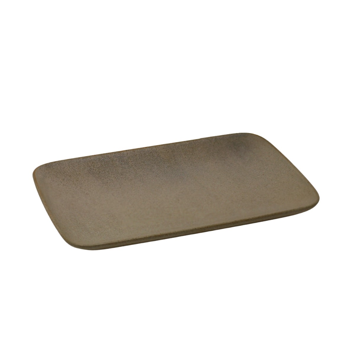 Nella 9.8″ x 7″ Obelisque Rectangular Porcelain Carpaccio Plate – 6/Case – CAR-25 OBELISQUE