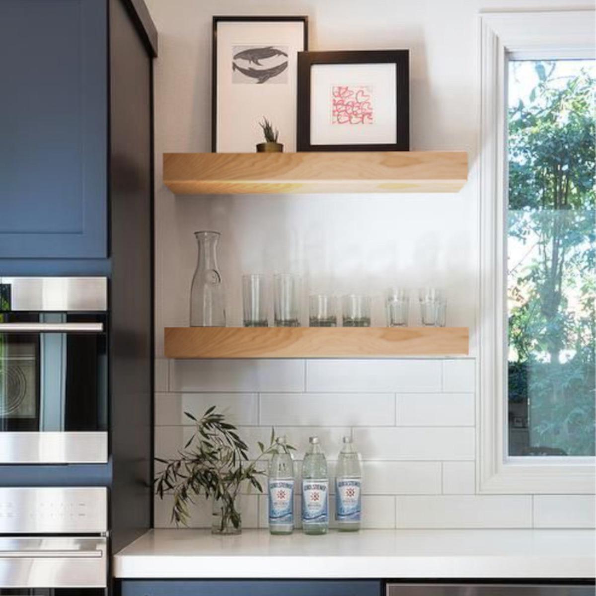 Platinum Shaker 36″ Floating Shelf