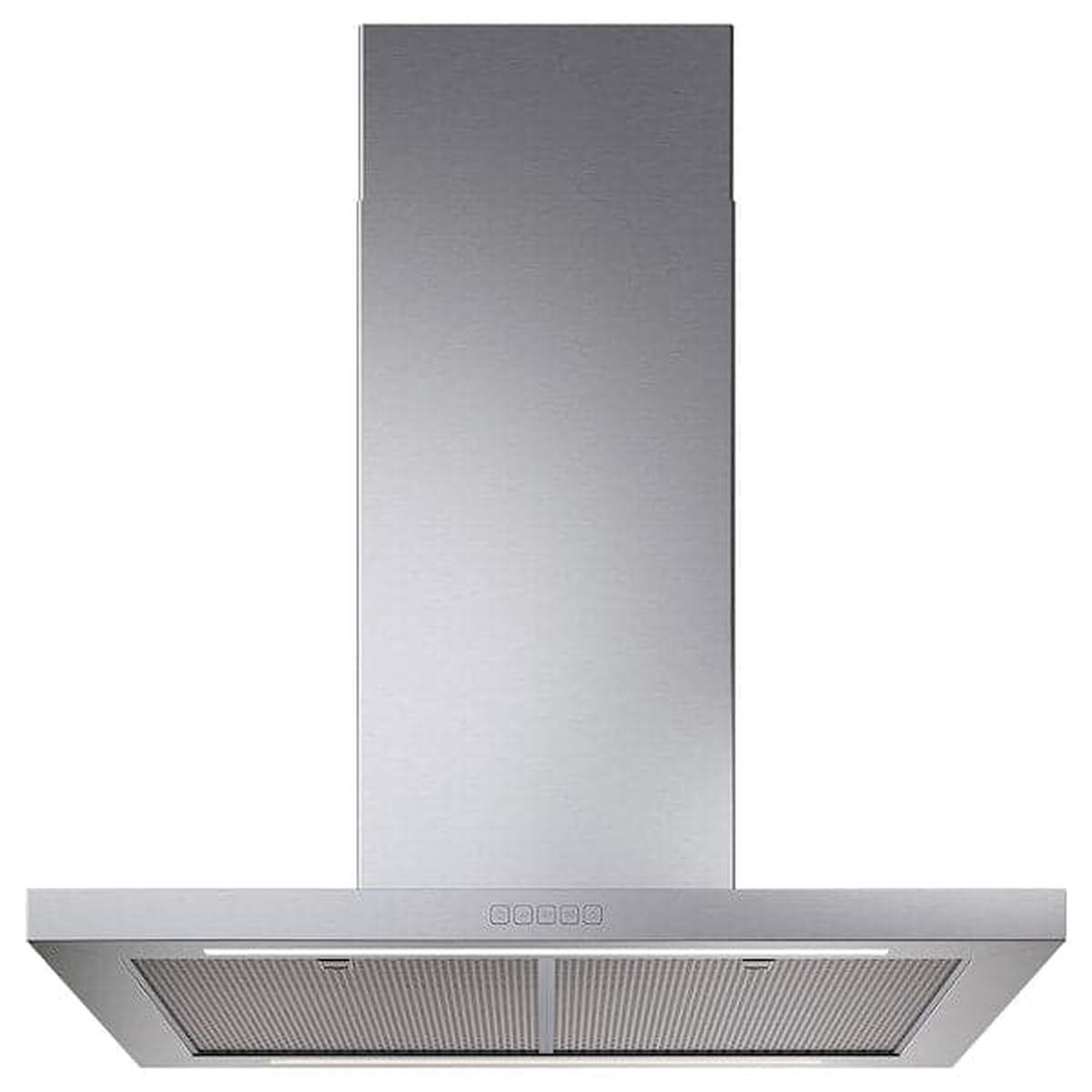 SVVANDE ceiling-mounted extractor hood, stainless steel, 90 cm