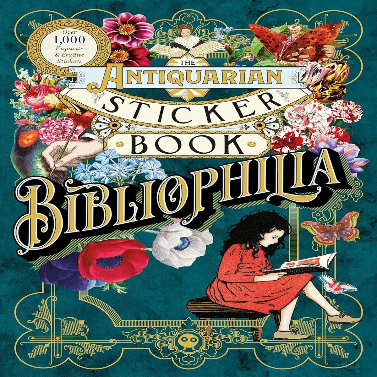 The Antiquarian Sticker Book: Bibliophilia by Odd Dot