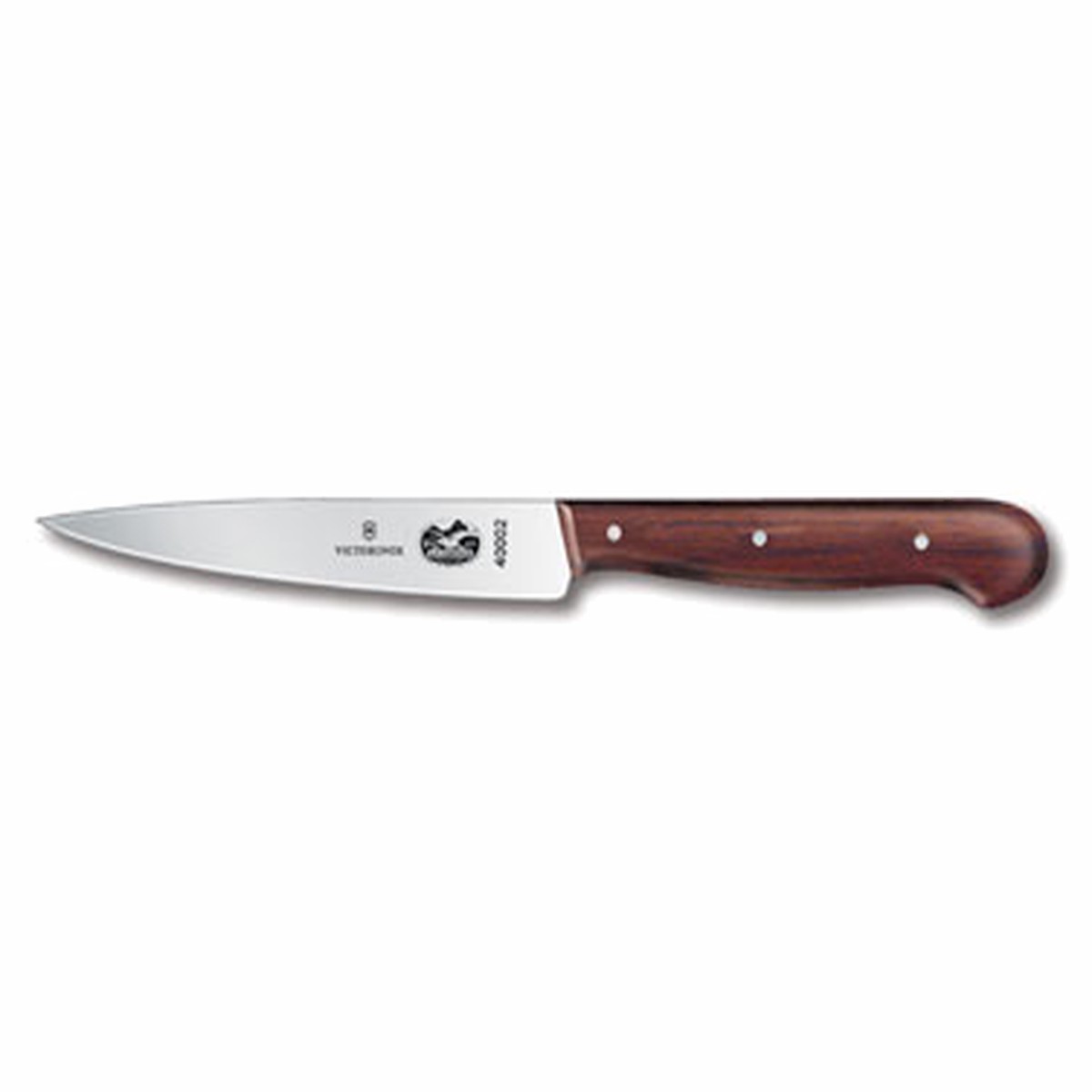 Victorinox 5.2000.12 Utility Vegetable Knife, 4 3/4″ Straight Edge Blade with Rosewood Handle