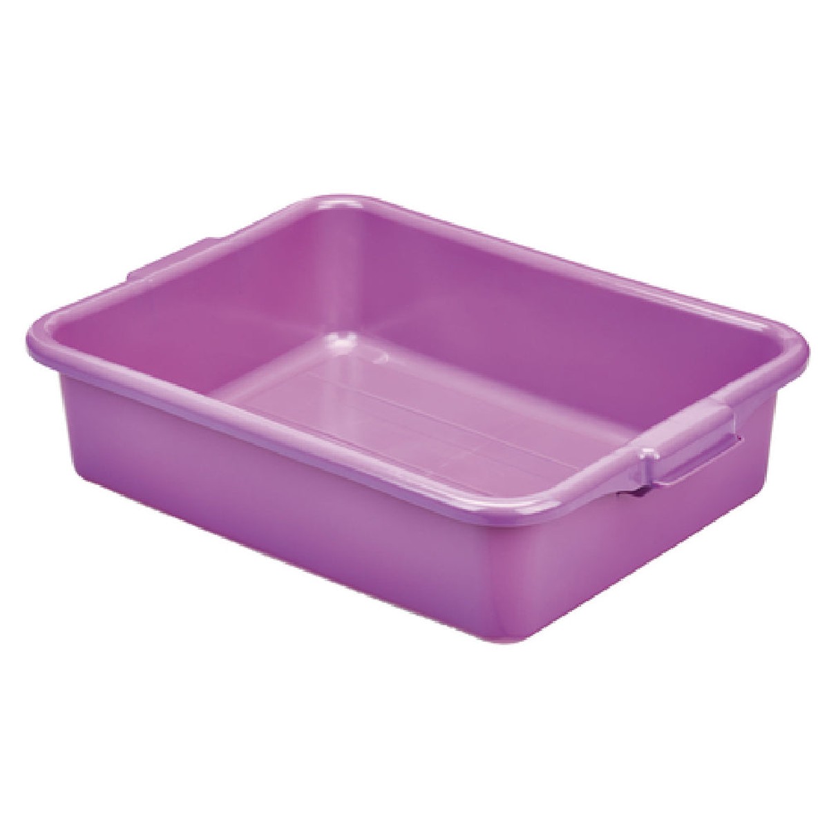 Vollrath 1521-C80 20 Inch Food Storage Box Purple Plastic Molded Handles