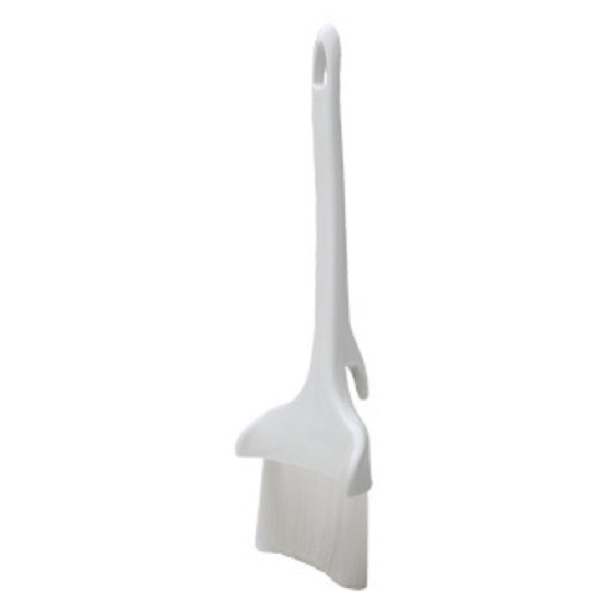 Winco NB-30HK 3 Inch Pastry Brush Concave Hook Nylon Bristles Plastic Handle White