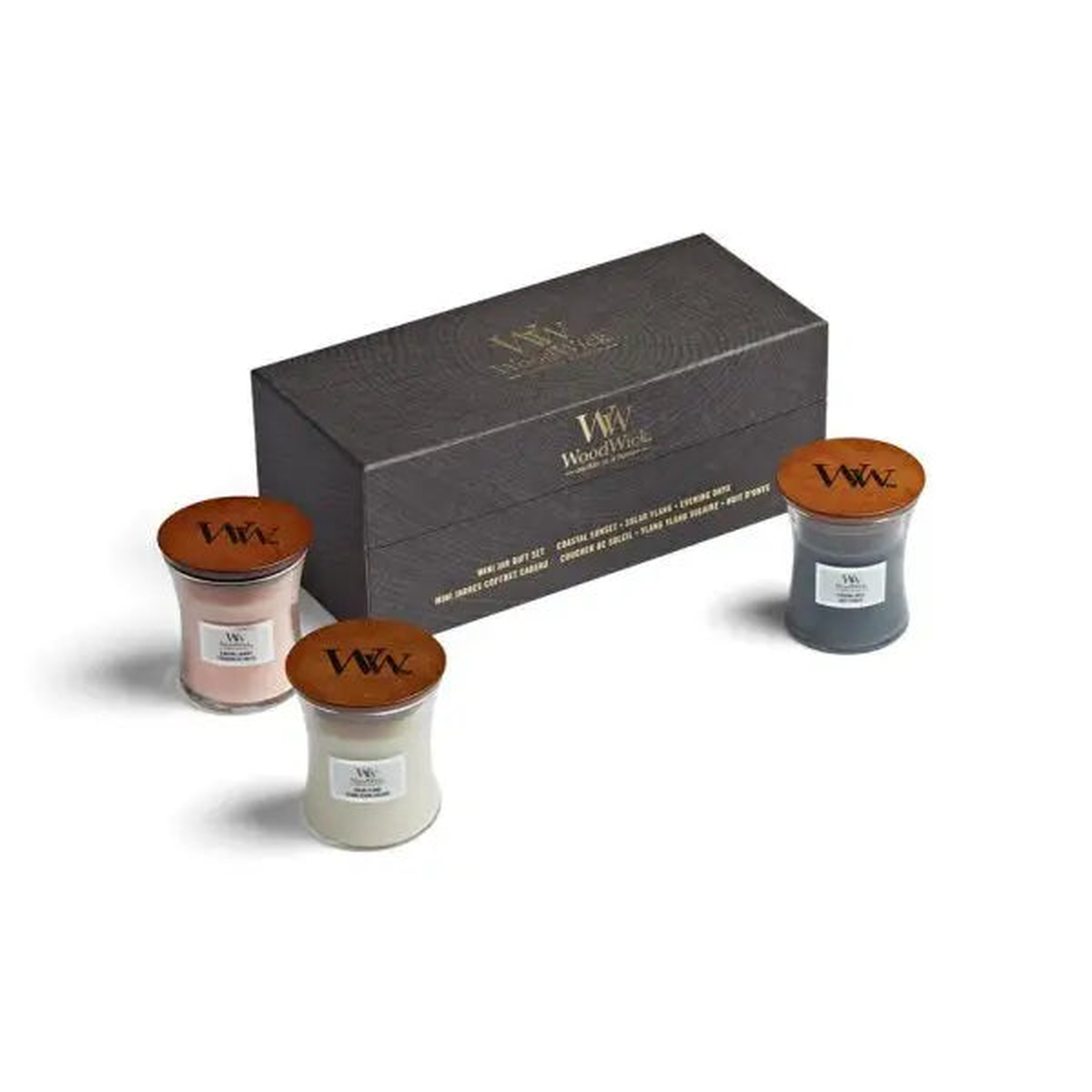 WoodWick 3 Mini Gift Set – Woody/Floral – Floral