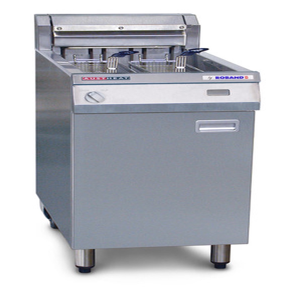 Austheat AF812R Freestanding 29Ltr Single Pan Double Basket Electric Fryer with Rapid Recovery