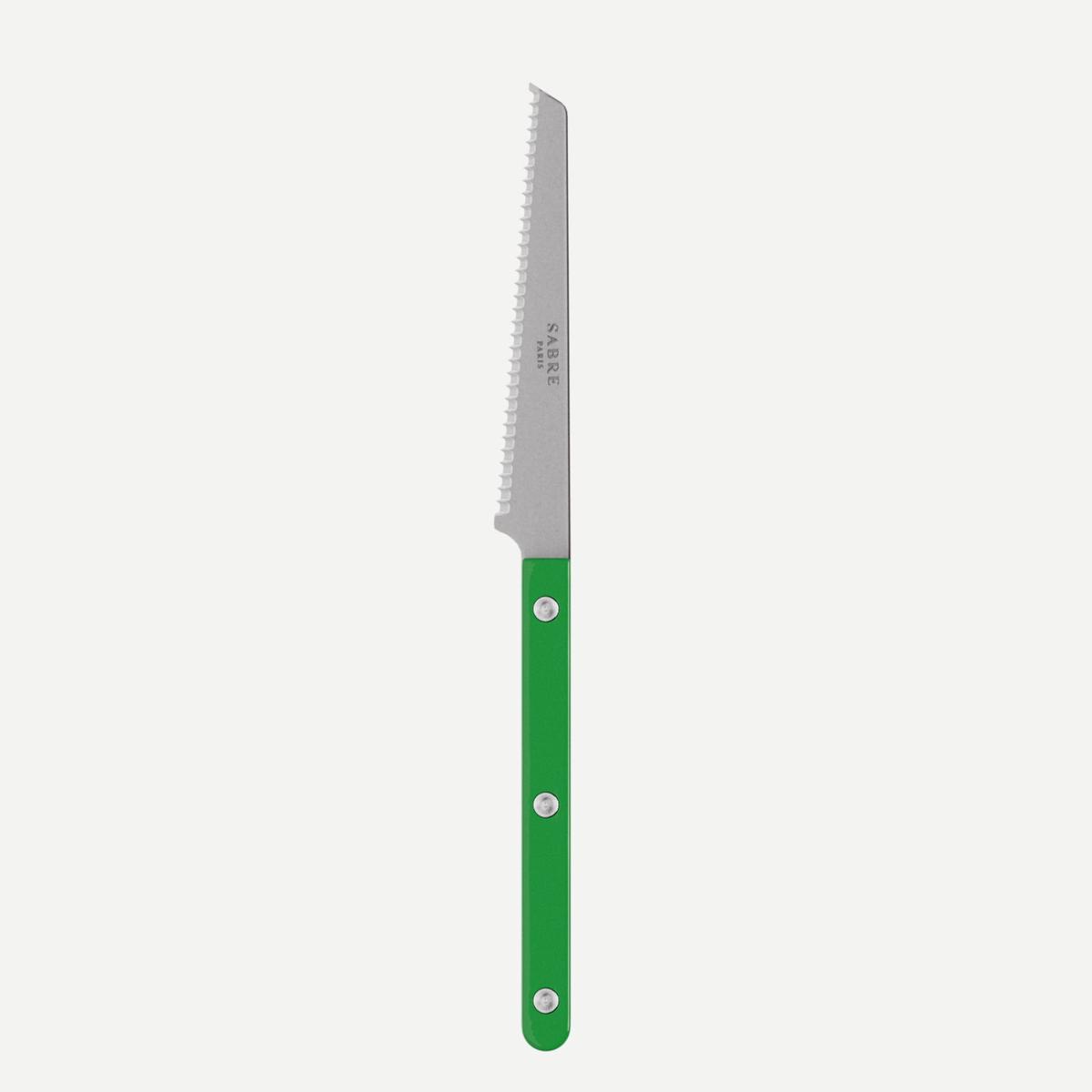 Bistrot Vintage Solid, Garden green – Tomato knife
