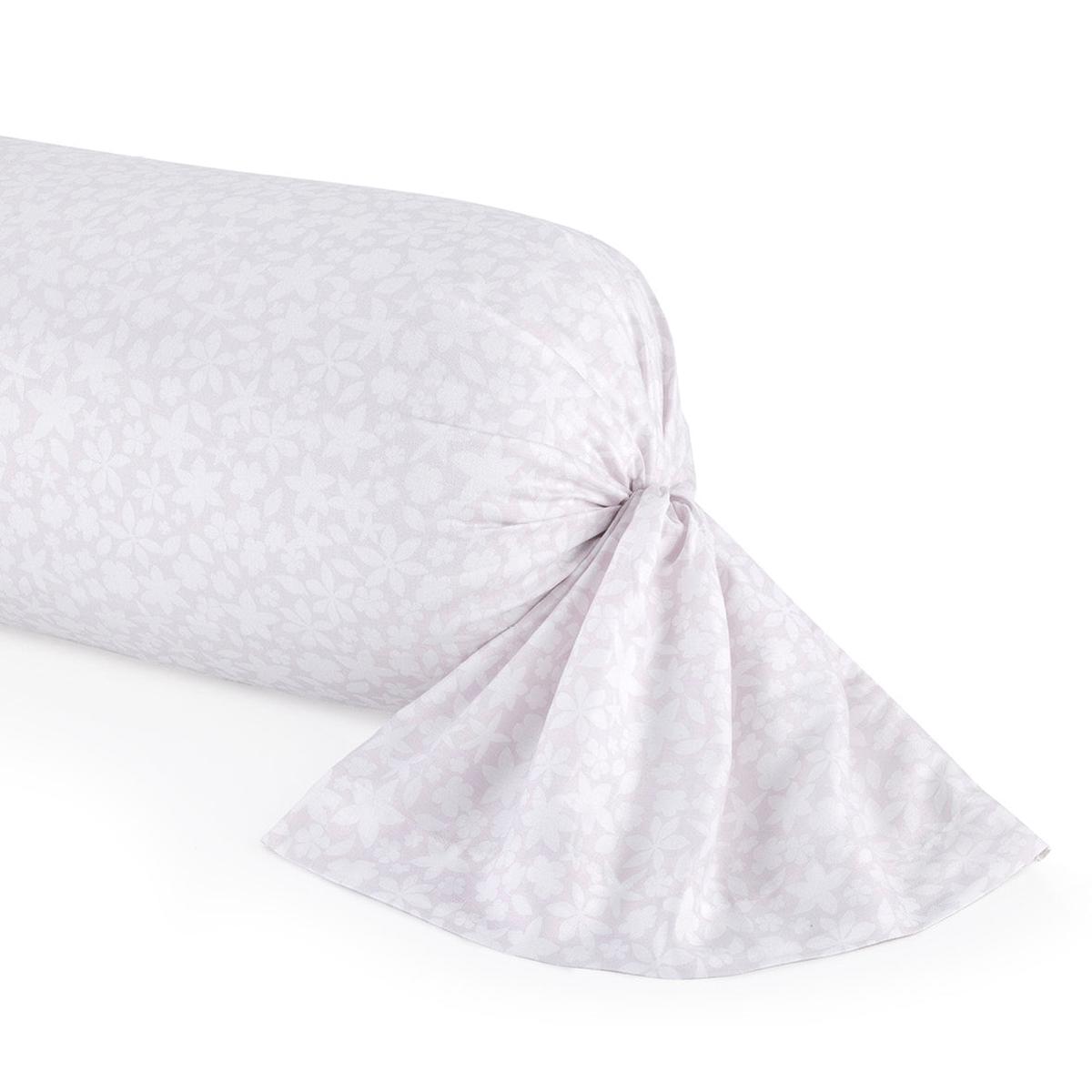 Bolster case cotton satin – Etoile de Printemps Blue