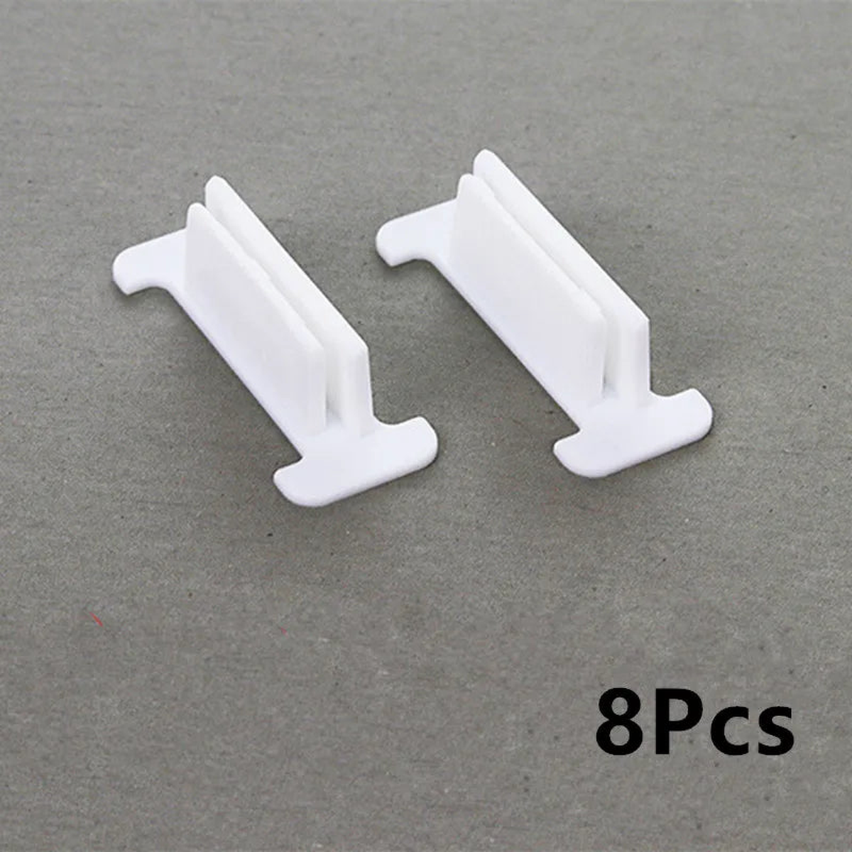 Drawer Partition Accessories Drawer DIY Storage Clapboard Cross Buckle Fixing Clip Divider Sock Underwear Organizer – Fixed buckle -8Pcs