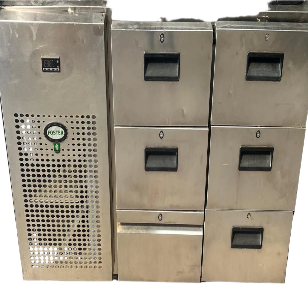 Foster 6 Drawer Low Level Counter Fridge Refrigerator-Refurbished