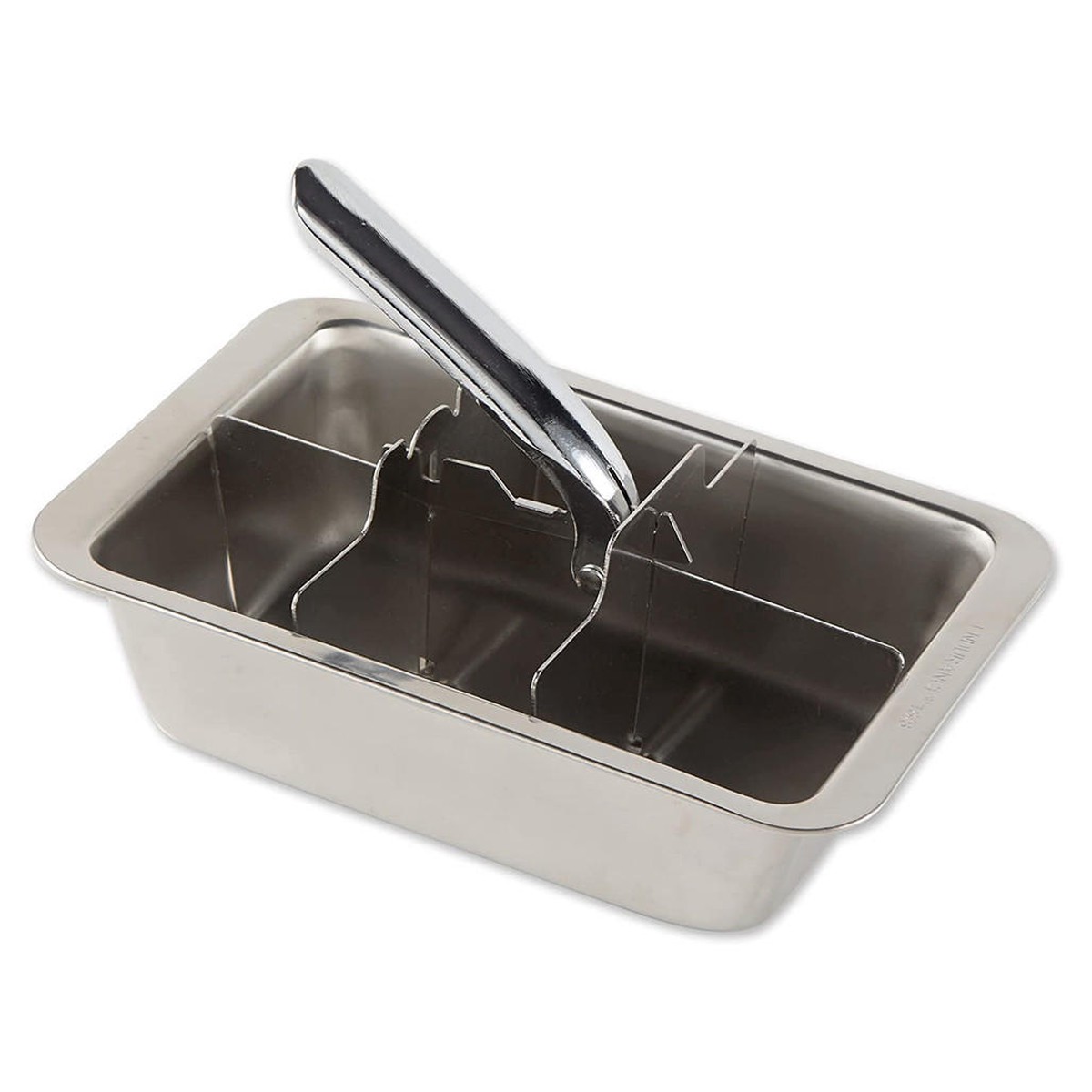 Ice Cube Tray – Large – Stainless Steel, 6 Cubes
