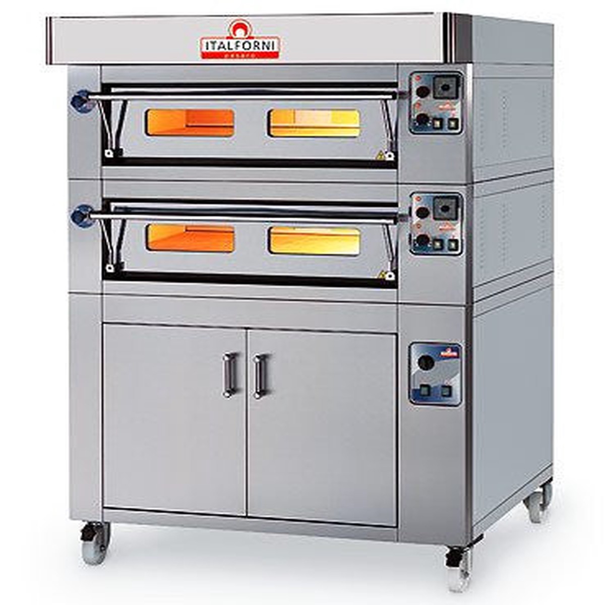 ITBC Mobile heated – with runners to hold 600 x 400mm trays