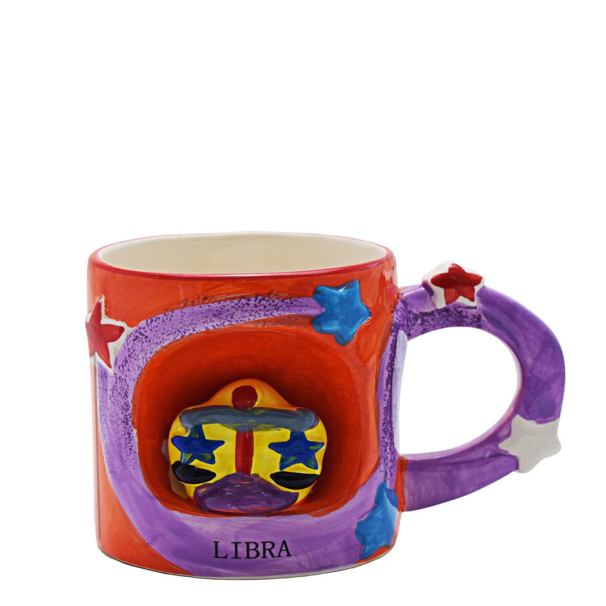 Kitchen Life Star Sign Libra Mug 300ML – Red