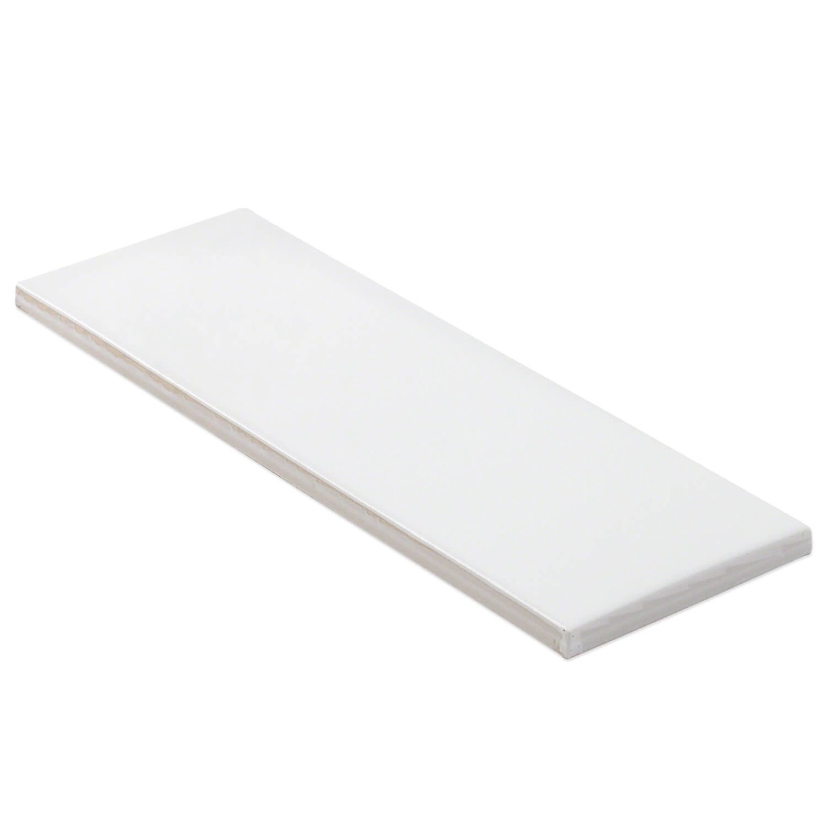 London White 3×9 Matte Ceramic Subway Tile for Walls