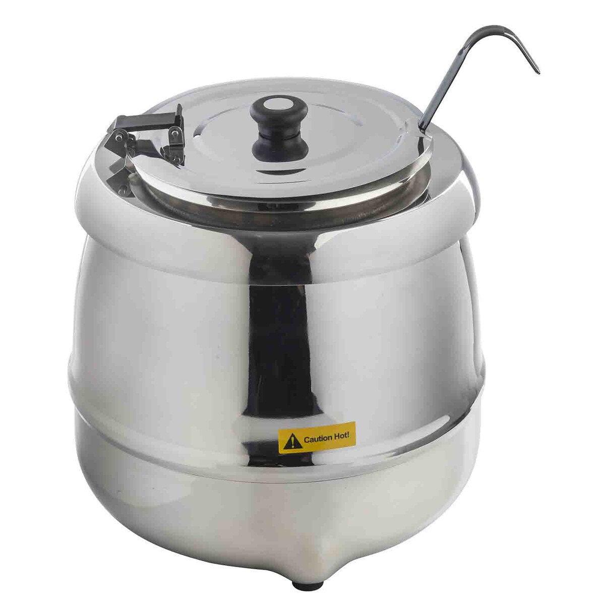Mirrored Soup Kettle Warmer