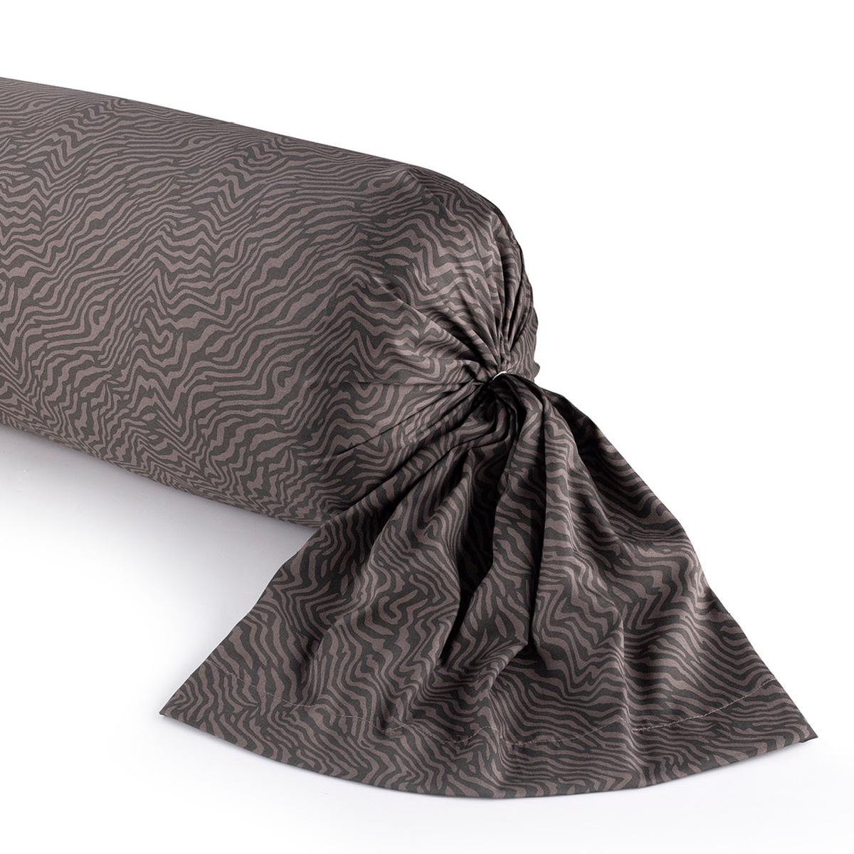 Pillowcase(s) cotton satin – Rves zbrs Black – 43 x 210 cm