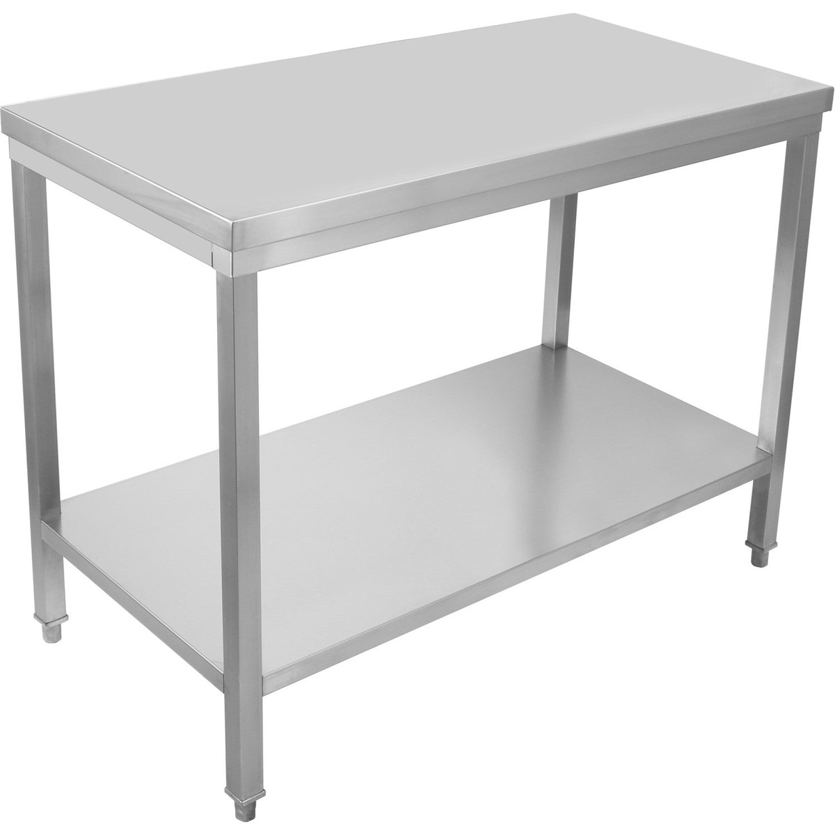 Professional Work table Stainless steel Undershelf 600x700x900mm | SWT7060