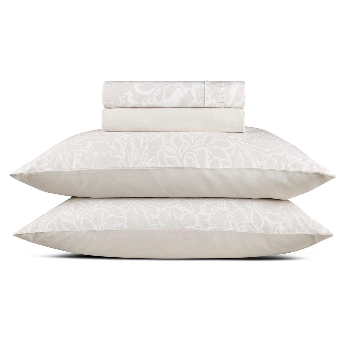 Sheet set cotton satin – Arabesque Taupe