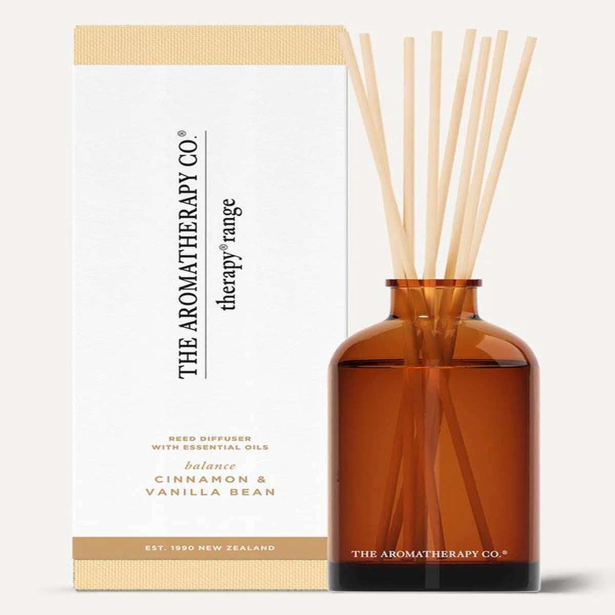 The Aromatherapy Co. Therapy Diffuser 250ml – Cinnamon & Vanilla Bean