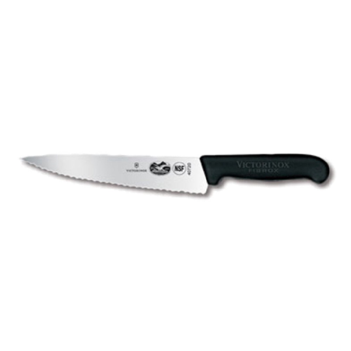 Victorinox 5.2033.19 7-1/2 Inch Blade 1-1/2 Inch Width Chef’s Knife with Serrated Edge