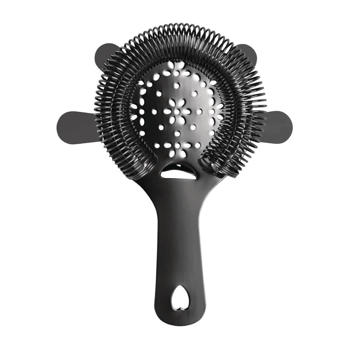 Zanzi Strainer 4 Pring Hawthorn with Flat Handle Gunmetal – 110mm PAS-FY937