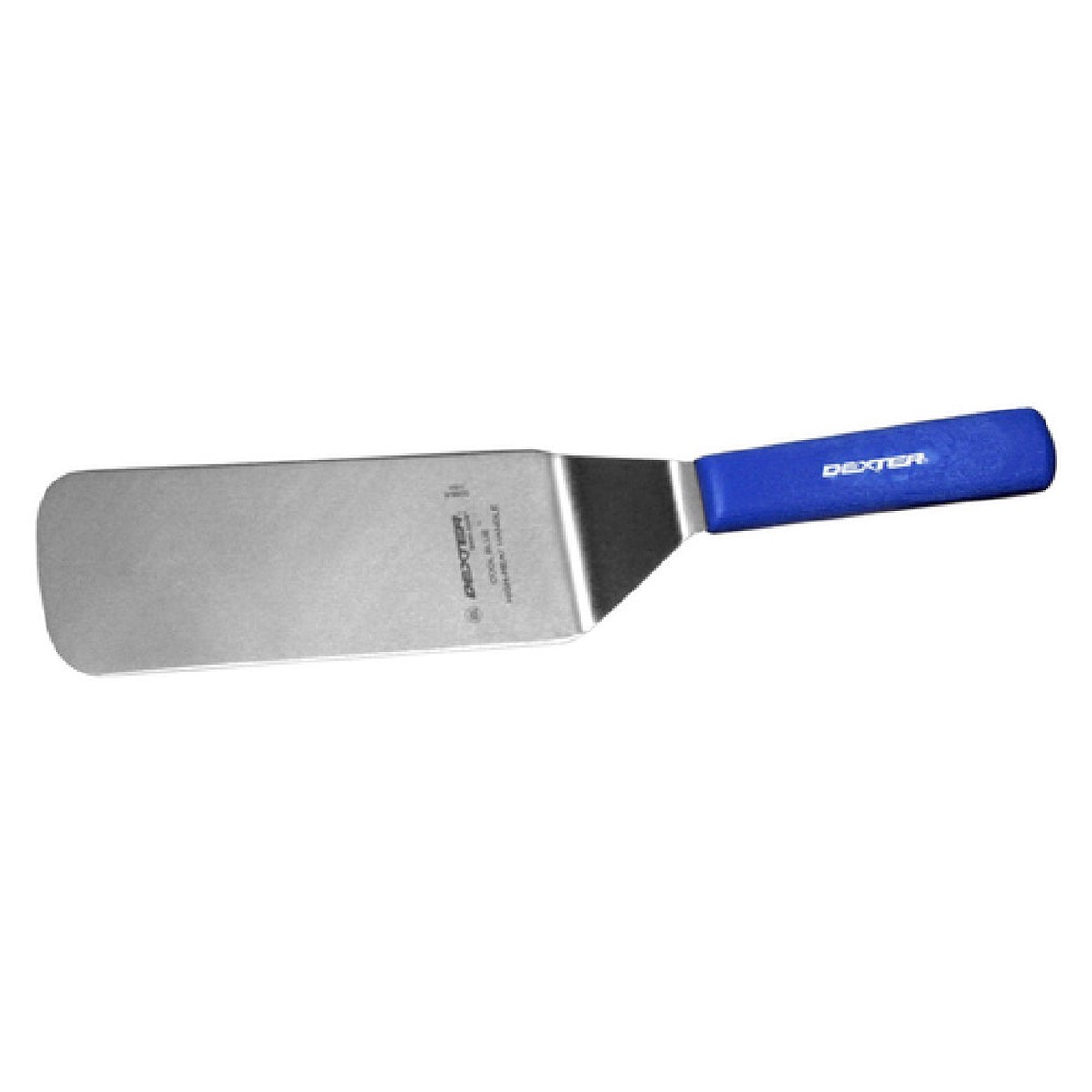 Dexter Russell S286-8H-PCP Sani-Safe Cool Blue (19693H) Grill Turner 8″ X 3″ Solid