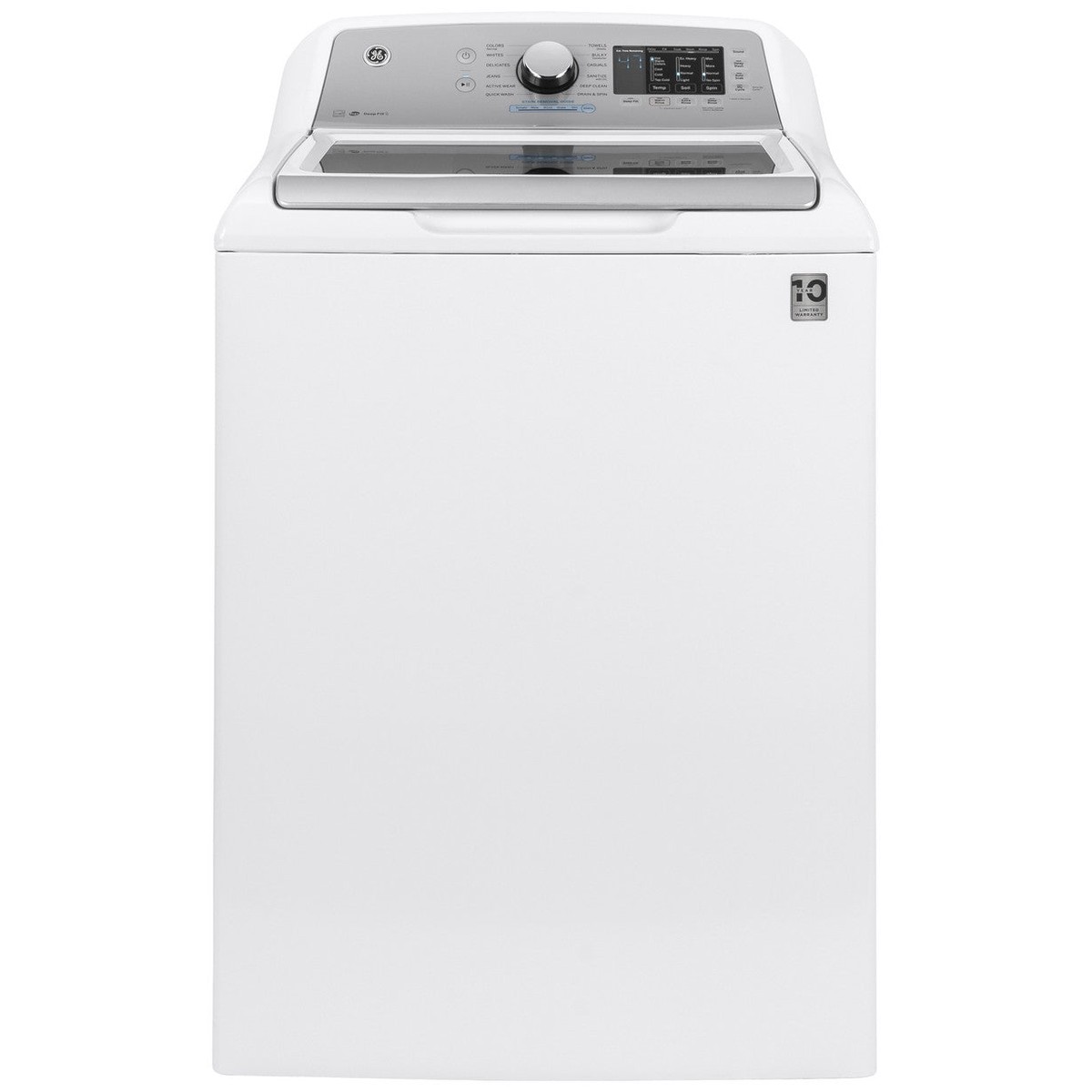 GE 4.8-cu ft High Efficiency Top-Load Washer (White) ENERGY STAR, GTW720BSNWS