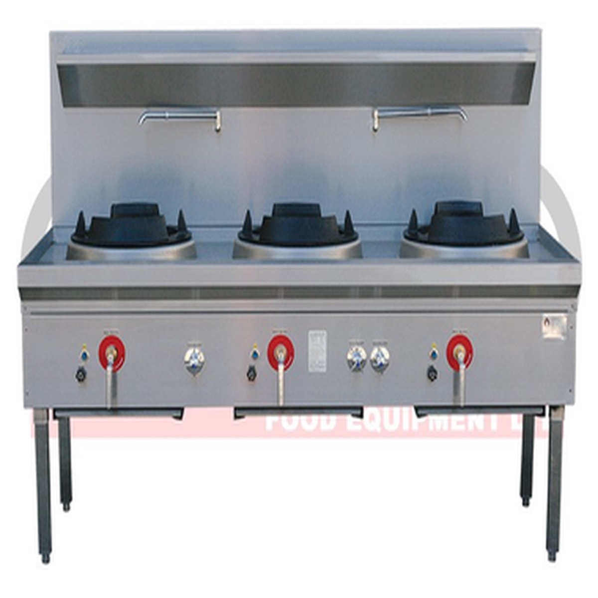 LKK LKK-3B 3 Burner Waterless Gas Wok Table – Duckbill Burner