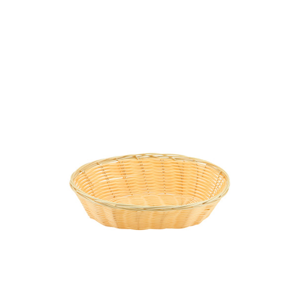 Oval Polywicker Basket 9″X6″X2.25″
