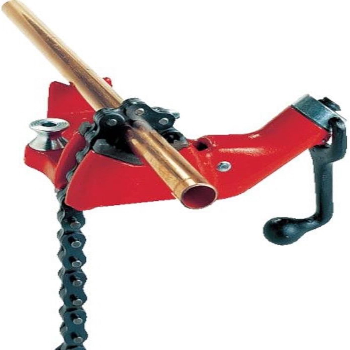 RIDGID BC410P Top-Screw Bench Chain Vise, 1/8 in. to 4 in. Capacity