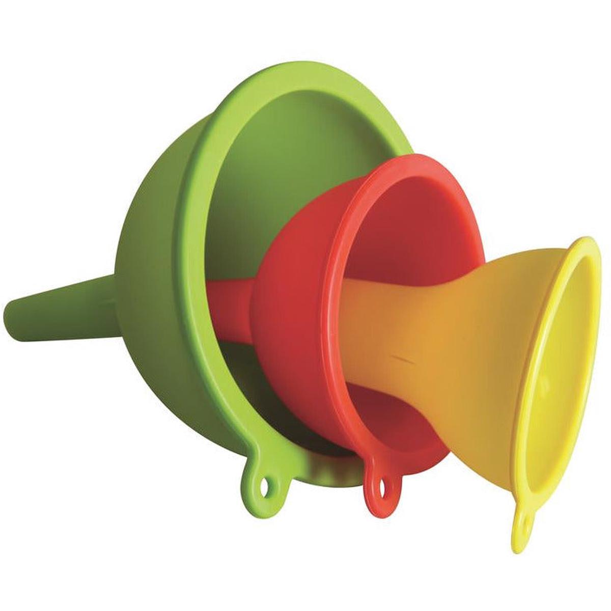 Silicone Funnel – Set of 3