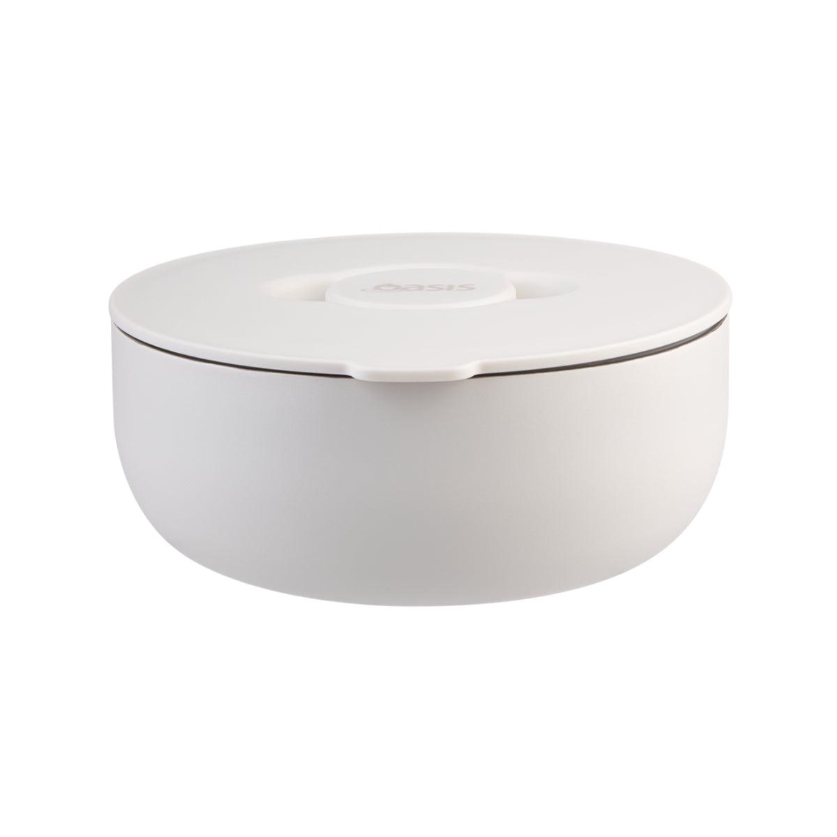Stainless Steel Double Wall Insulated Fresh N Go Lunch Bowl 950ml – Alabaster