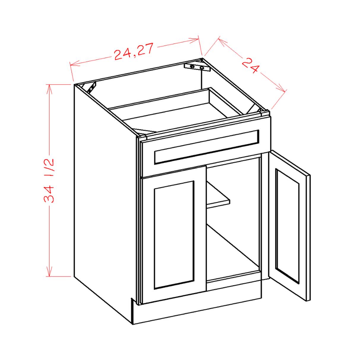 Stone Shaker 27″ Base Cabinet