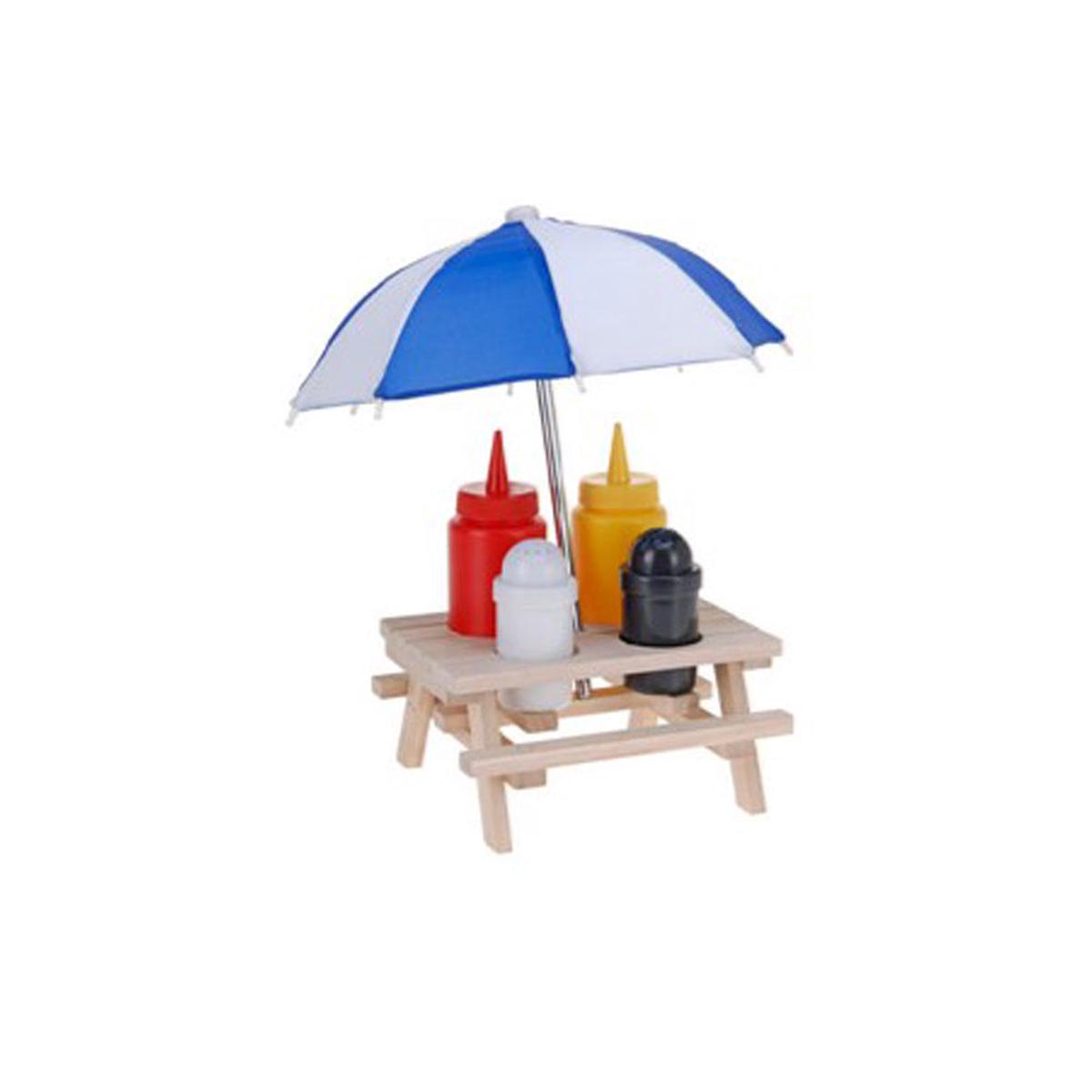 Wooden Table Condiment Set 6pc – 170429500