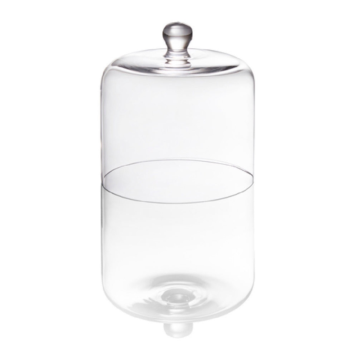 BauscherHepp 53.0091.0239 5.5 Inch Cloche Round Glass Clear Style Lights by WMF
