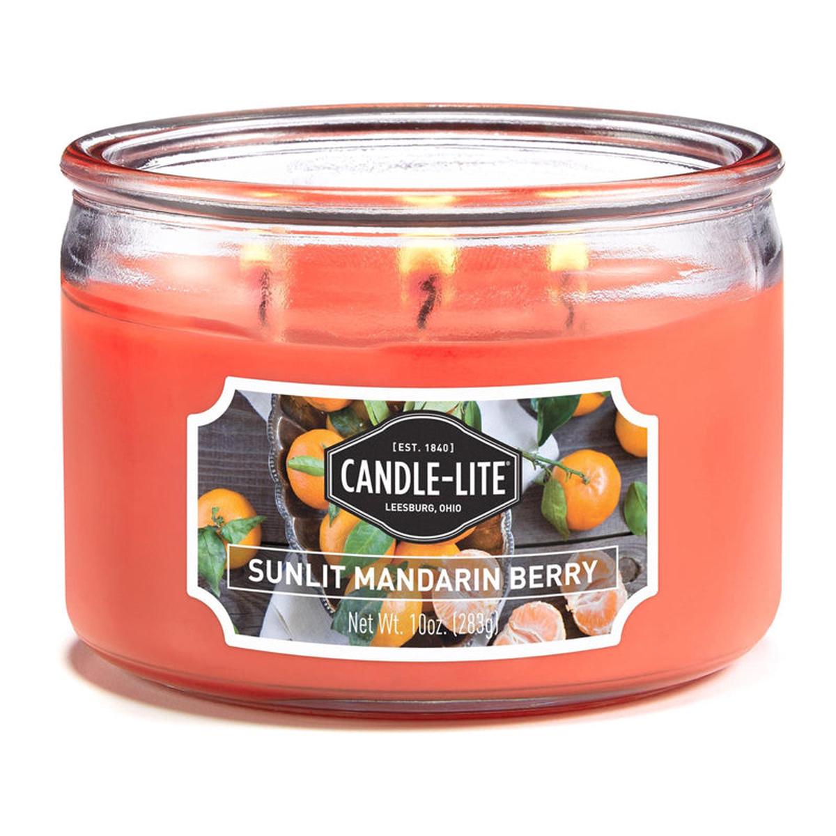 Candle Lite Candle Edes 10Oz Sunlit Mand Bry – Orange