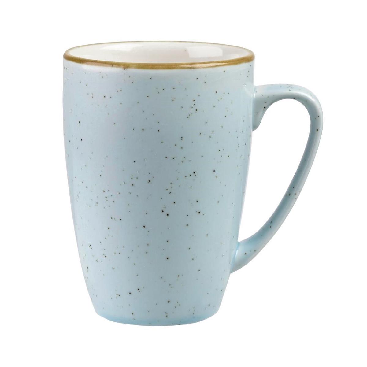 Churchill Stonecast Duck Egg Blue Mug 340ml (340ml. Duck egg blue. Pack Quantity: 12) PAS-DT673