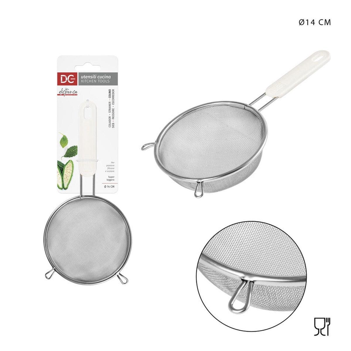 Dc Casa Colino Tondo Acciaio C/Manico D14Cm