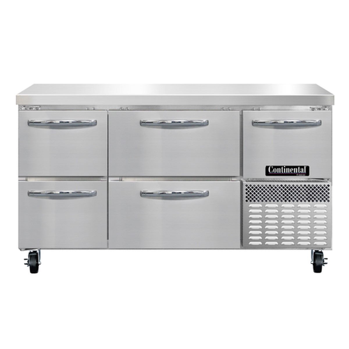 FA60N-D | 60′ | Freezer Counter, Work Top